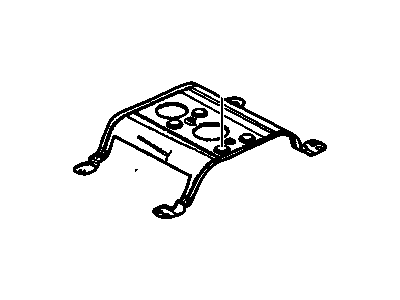 GM 15092374 Bracket, Front Floor Compartment