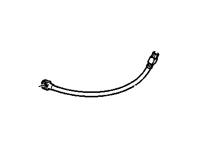 Chevy 84286065 HOSE,REAR BRAKE(INCLUDES 5,7,9,10)(CODE BWK)