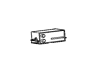 GM 25845290 Radio Assembly, Amplitude Modulation/Frequency Modulation Stereo & Clock & Audio Disc