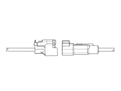 Chevy 19354859 CONNECTOR KIT,ENGINE WIRING HARNESS(POWER INVERTER MODULE X1)(BLACK)(48-WAY FEMALE)(W/O LEADS)(SIDE ELECTRIC CODE: T6)