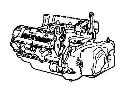 Cadillac 10070158 FITTING, ENGINE OIL COOLER HOSE