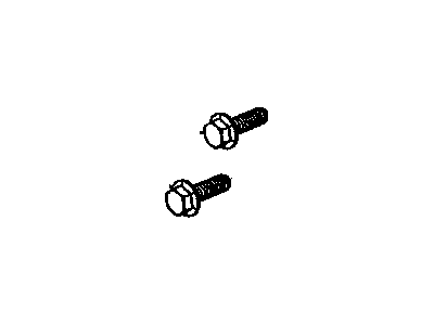 Oldsmobile 12337993 BOLT,HEX FLANGED HEAD,M10X1.5X30,26THD,21.5O.D.,10.9,(EGR VALVE ADAPTER)