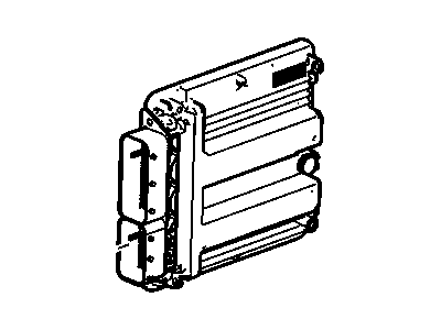 Buick 12617230 MODULE,ENGINE CONTROL(W/O CALIBRATION)(CODE YPMN)