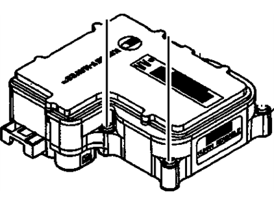 GMC 19244885 MODULE,ELECTRONIC BRAKE CONTROL(REMANUFACTURED-NOT FOR SALE WHERE IMPORTS ARE RESTRICTED)