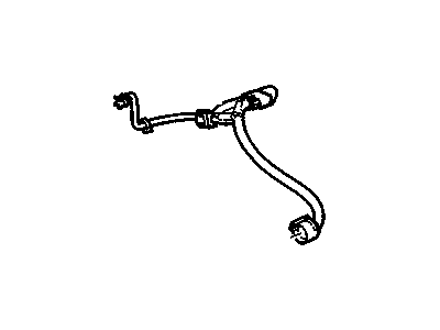 Hummer 15834718 HARNESS,REAR LICENSE PLATE LAMP WIRING