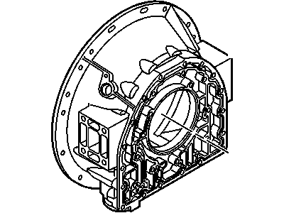 Chevy 29549481 HOUSING,TORQUE CONVERTER (MACHINING)(SEE GROUP 04 "AUTOMATIC TRANSMISSION/CONVERTOR" FOR DETAILED ILLUSTRATED VIEW)(W/O SPEED SENSOR BOSS)