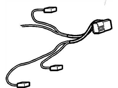 Buick 16825988 HARNESS,STEERING WHEEL PAD ACCESSORY WIRING(PART OF 1)