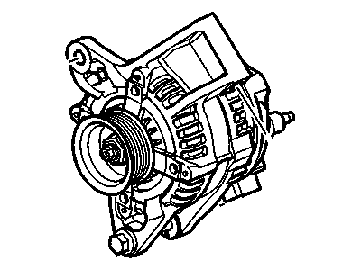 Pontiac 84009381 GENERATOR,(AIR COOLED)(CODE EF, AIR COOLED)