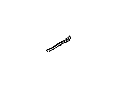 GMC 19126815 BRACKET,DRIVER SEAT BELT(RETRACTOR SIDE)(PART OF 1)