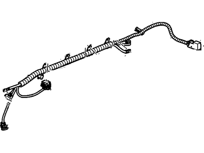 GMC 25862351 CABLE,AUXILIARY BATTERY POSITIVE(INCLUDES 23,24,26)(SEE GROUP 2 "AUXILIARY BATTERY CABLE (DUEL BATTERY TP2) FOR DETAILED ILLUSTRATED VIEW)(AUXILIARY CABLE ONLY)