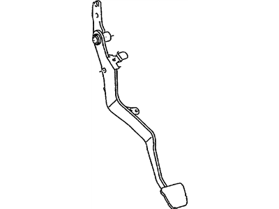 GM 19184489 Pedal,Clutch