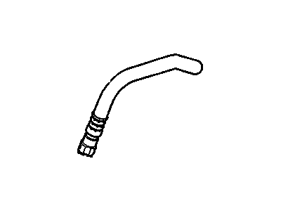 Saturn 15294027 HOSE,HEATER OUTLET(INCLUDES 3-7,16)(USES CLAMPS @ FRONT OF AUXILIARY HEATER PIPE TO HEATER HOSE INLT/OUTLET CONNECT)(2ND DESIGN SEE 25862088)