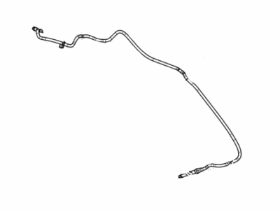 Cadillac 84699051 HOSE,REAR WINDOW WASHER NOZZLE(SEE GROUP 02 "WIRING HARNESS/LIFTGATE" FOR DETAILED ILLUSTRATED VIEW)(FDM CAMERA)