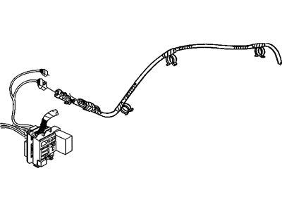 GM 15313219 Harness Assembly, Four Wheel Drive Indicator Lamp Wiring Har*Marked Print