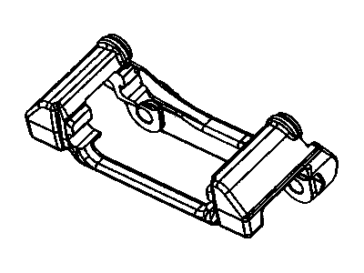 Chevy 22799312 BRACKET,REAR BRAKE CALIPER(RED)