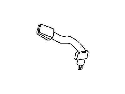 Oldsmobile 12514185 EXTENSION KIT,SEAT BELT(BLACK)(9")(TYPE 11)(2.5MM THICK LATCH)(REFER TO GMSPO INFORMATION BULLETIN ON SEAT BELT EXTENDERS FOR DETAILED INFORMATION)