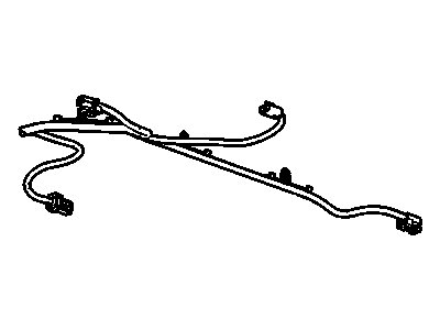 GM 25971995 Harness Assembly, Rear Window Panel Wiring