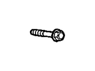 Saturn 11519172 BOLT,HEX FLANGED HEAD,8X1.25X55,18 OUTSIDE DIAMETER,22THD,8.8,GMW3359,6MM MATPOINT,REDUCED BODY(A/C COMPRESSOR)