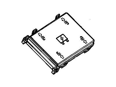 GMC 23162198 COVER,ACCESSORY WIRING JUNCTION BLOCK(INCLUDES 2)(25AMP FUSE IN LOCATION 46)