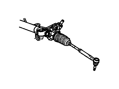 Hummer 25957397 GEAR,STEERING (W/STEERING LINKAGE TIE ROD)(SEE GROUP 06.000 "STEERING GEAR ASSEMBLY" FOR DETAILED ILLUSTRATED VIEW)