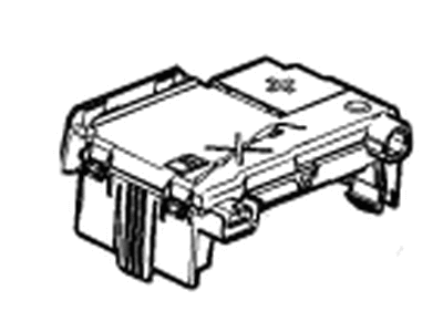 Chevy 23242472 BLOCK,BATTERY DISTRIBUTION ENGINE COMPARTMENT FUSE(MATING CONNECT USE 13581092)