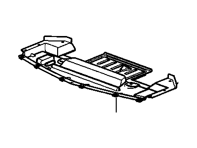 Cadillac 25752695 DEFLECTOR,FRONT AIR