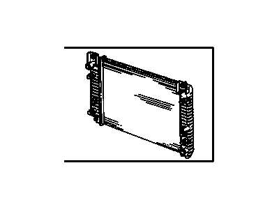 Hummer 20939136 RADIATOR,(INCLUDES 2-18)