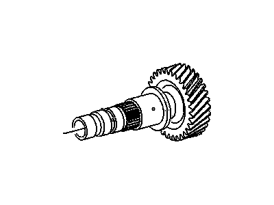 GM 93321353 Shaft,Intermediate