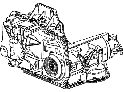 GM 19256167 Transaxle,Auto (Service Remanufactured) (09Baj)