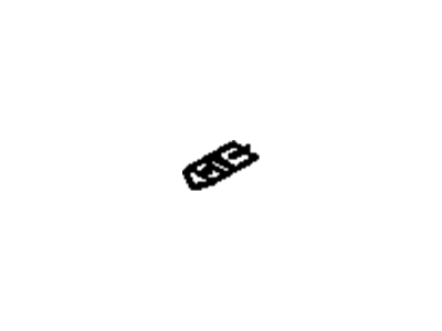 Chevy 10073172 Reveal Molding Retainer Clip