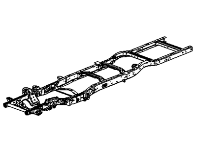 Chevy 84538897 FRAME,CHASSIS(INCLUDES 2-24)(ON 09 AND PRIOR SWAP TRANS CROSSMEMBER OR BUY NEW)