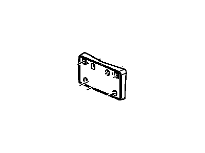 GM 25758101 Bracket,Front License Plate