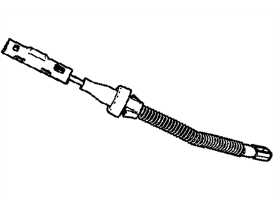 Chevy 95492583 CABLE,PARKING BRAKE