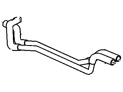 Oldsmobile 25642183 HOSE,HEATER INLET & OUTLET(INCLUDES 5,6,9,11)