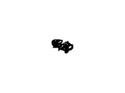 Chevy 10273535 RETAINER,BRAKE & FUEL PIPE(BLACK)(66.3MM LENGTH)(6 HOLES W/2 PUSH PINS)