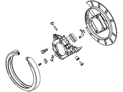 GMC 25879189 BRAKE,PARKING(INCLUDES 1-12)