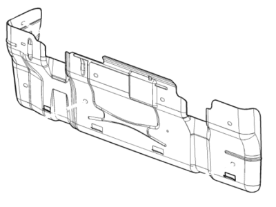 Chevy 25901685 SHIELD,FUEL TANK HEAT