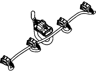 Pontiac 12192465 WIRE,SPARK PLUG #4 CYL(34" STYLE DD-L,7MM DIAMETER WIRE)