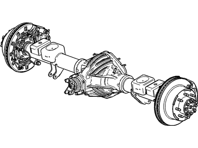 GM 22888639 Axle Assembly, Rear