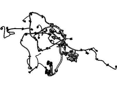 GMC 12085485 CONNECTOR,INSTRUMENT PANEL WIRING HARNESS(PART OF 1)(BROWN)(2-WAY MALE)(W/LEADS)