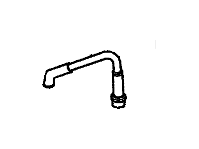 GMC 93441238 HOSE,PCV VALVE(EXCEPT PCV VALVE)