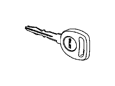 Saturn 22713082 KEY,DOOR LOCK & IGNITION LOCK VALET(UNCODED)