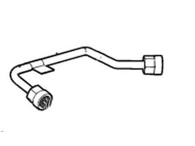 Chevy 12677006 PIPE,FUEL FEED INTERMEDIATE(177MM)(#2)(PUMP TO CROSSRAIL PIPE)