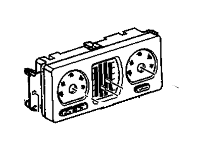 Oldsmobile 15132070 CONTROL,HEATER & A/C(INCLUDES 3-5)(LABELED 15132070 REQUIRES DEALER REPROGRAMMING)