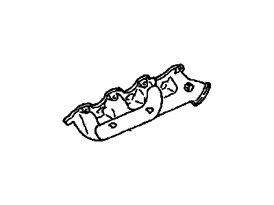 Chevy 12551449 GASKET,EXHAUST MANIFOLD(SERVICE ONLY)