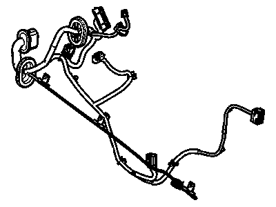 GM 23226274 Harness Assembly, Front Side Door Door Wiring