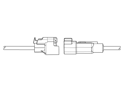 Cadillac 22786008 BLOCK,INSTRUMENT PANEL WIRING HARNESS JUNCTION(PART OF 1)(BLACK)(15-WAY FEMALE)(W/O LEADS)(MOUNTS AT TOP OF FUSE BLOCK)