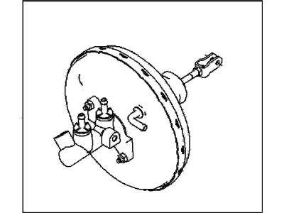 Chevy 96470256 CYLINDER,BRAKE MASTER(W/POWER BRAKE BOOSTER)(EXCEPT RSRVR SENSOR)