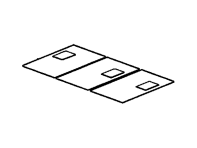 GMC 90584197 DEADENER,FLOOR PANEL(88X220MM)(6.758)