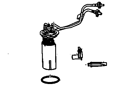 Chevy 88967294 MODULE KIT,FUEL TANK FUEL PUMP(INCLUDES 21,22,24)(WITH LEVEL SENSOR)